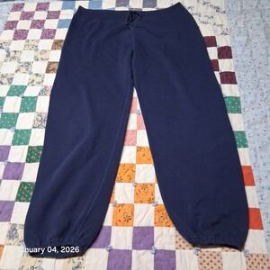 Vintage Bassett - Walker Sweatpants Dark Navy Blue Size Large